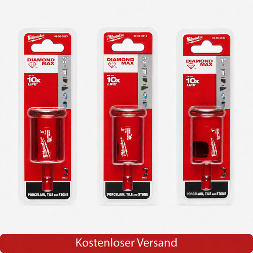 Milwaukee set frese tazza - set,